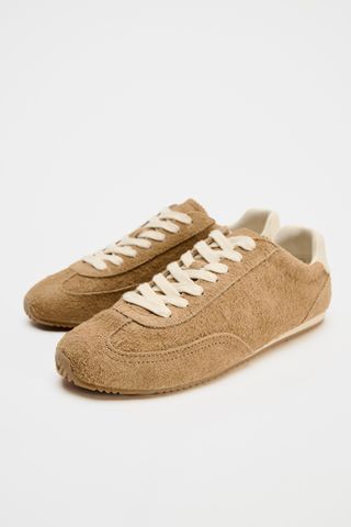 Athletic Suede Sneakers