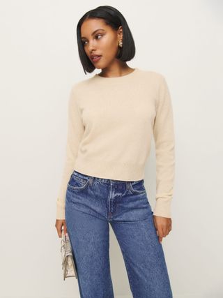 Dana Cashmere Crew Sweater