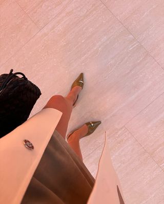 Tory Burch pierced heels