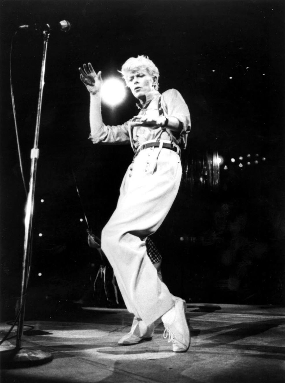 David Bowie Let's Dance promo photo 1983