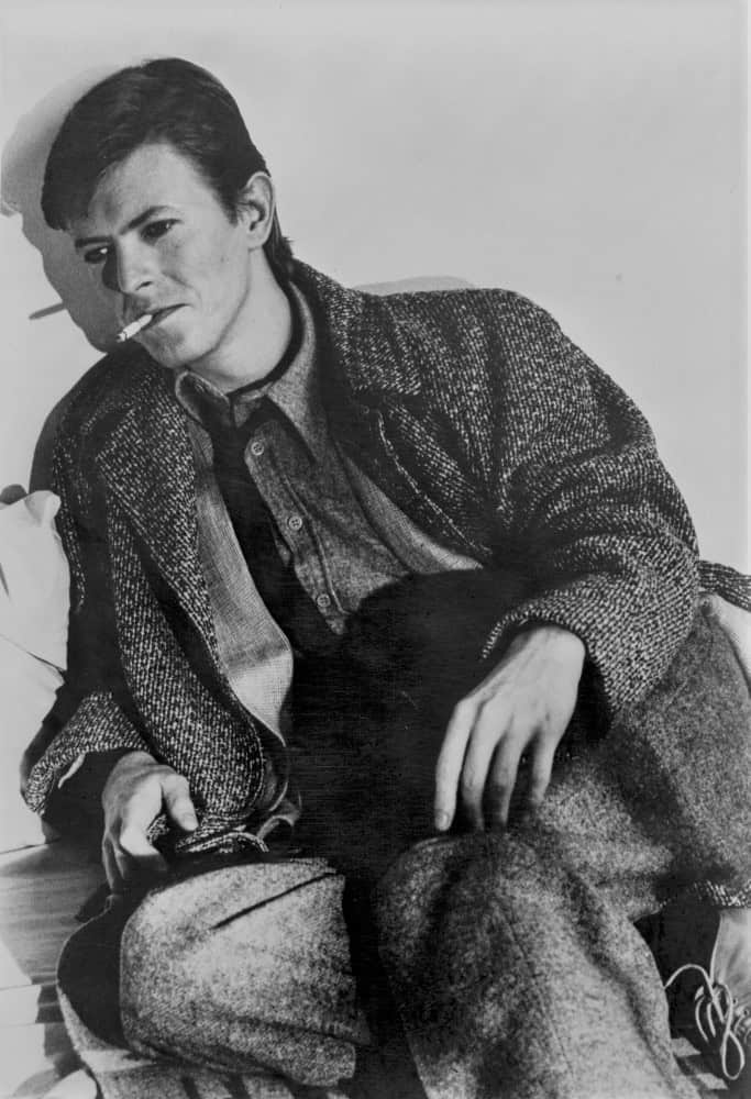 David Bowie circa 1979 in a Lodger Promo photo