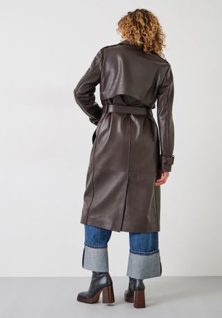 Leather Trench Coat