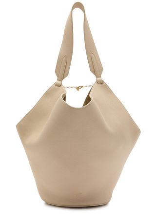 Lotus Small Leather Tote