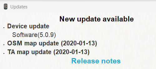 update available