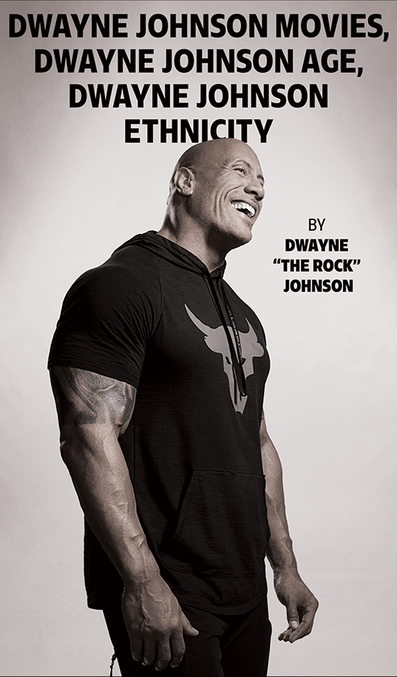Book cover for Dwayne Johnson Movies, Dwayne Johnson Age, Dwayne Johnson Ethnicity