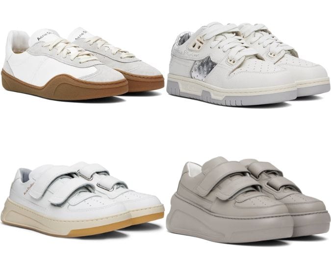 The Best Acne Studios Minimalist Trainers