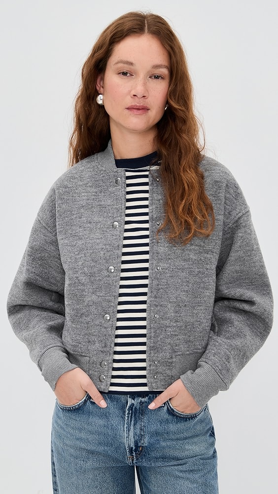 Madewell Snap Front Bomber Jacket