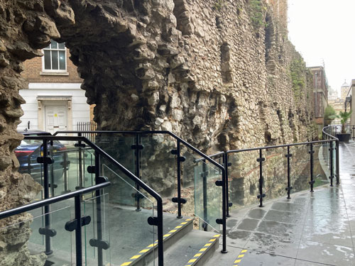 Roman Wall at the Leonardo Royal Hotel